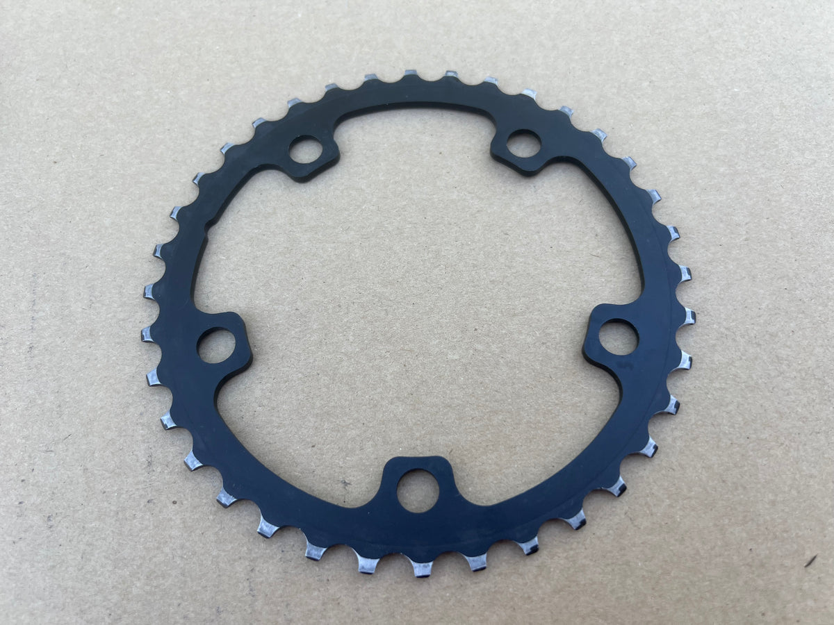 Praxis Leva Time 110 BCD 53/36T 10/11/12 Speed Double Road Black Chainring Set Cold Forged