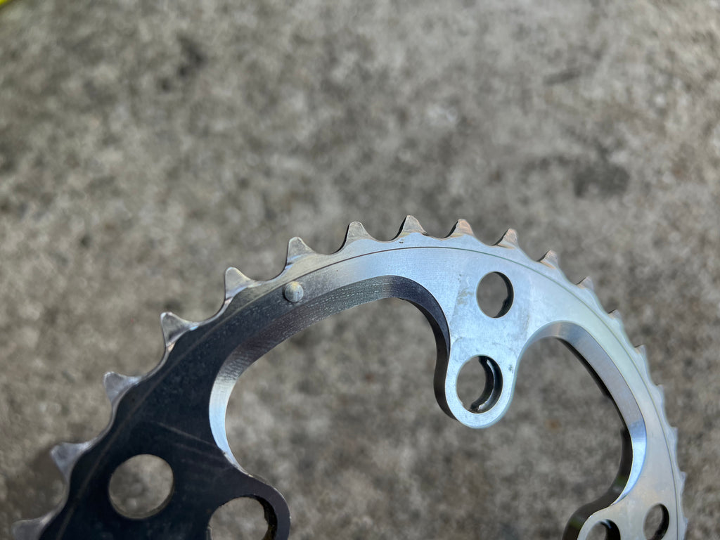 Shimano Dura Ace 7703 39T 130/92 BCD Triple Middle Chainring WORN READ DESC