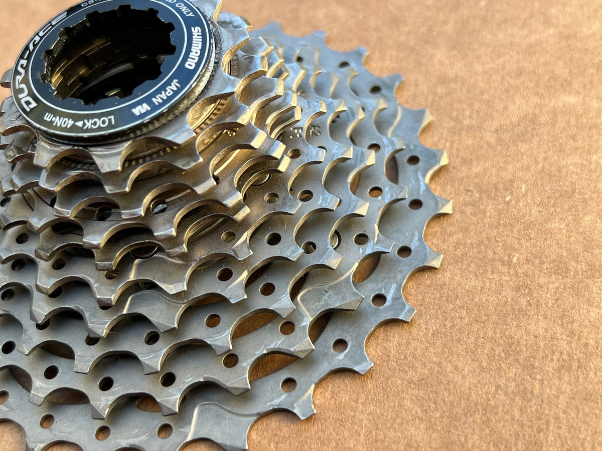 Shimano Dura Ace CS-7900 11-28T 10 Speed Titanium TI Cassette Low Miles!