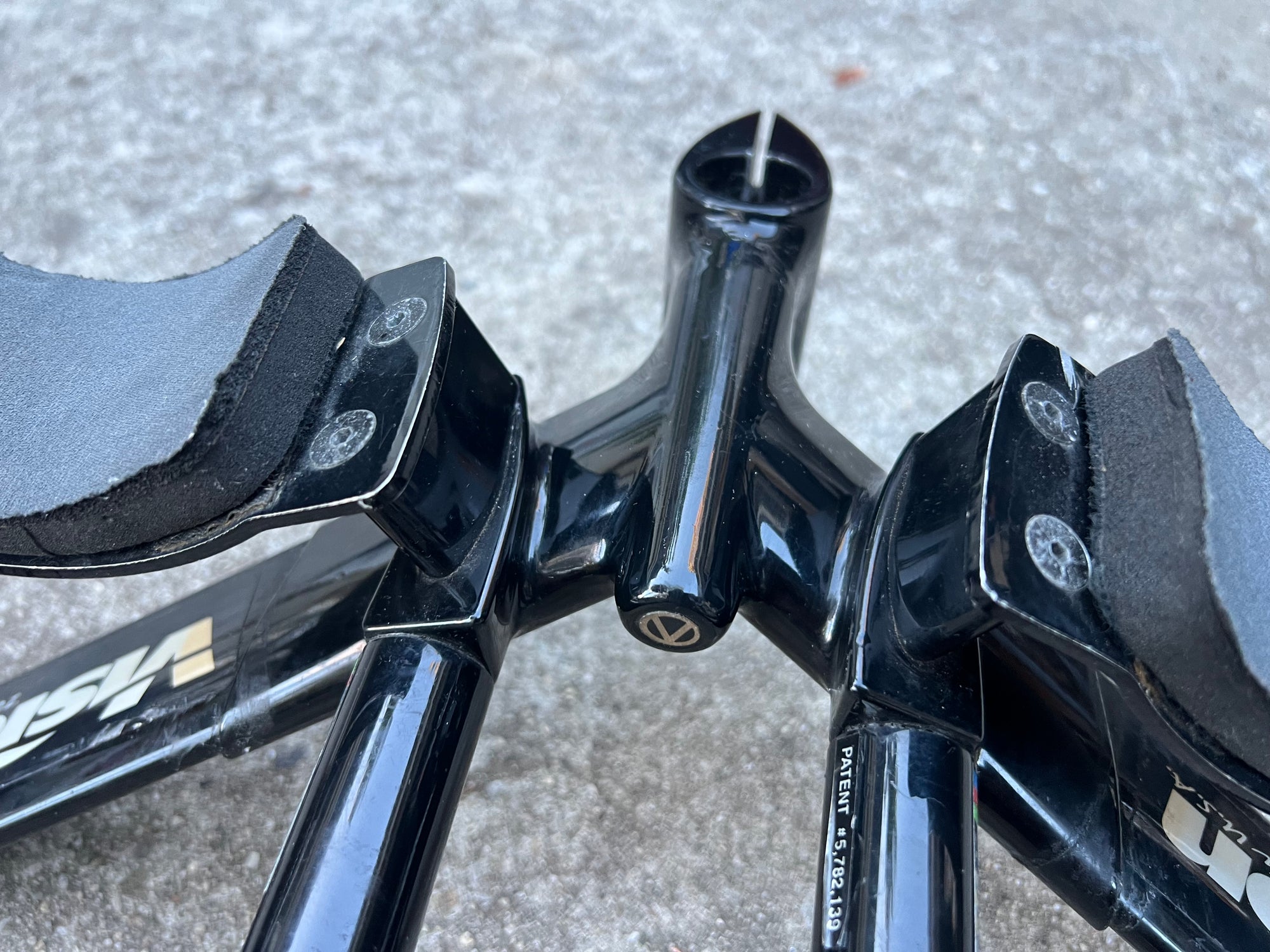 Vision TriMax 1” Threadless Triathlon Bars Cockpit Black Vintage Road Bike