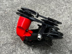 SRAM X9 10 Speed Exact Actuation Downhill MTB Short Cage Red Rear Derailleur