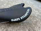 Selle San Marco Ponza Black Road Bike Racing Saddle 226g 270x125mm
