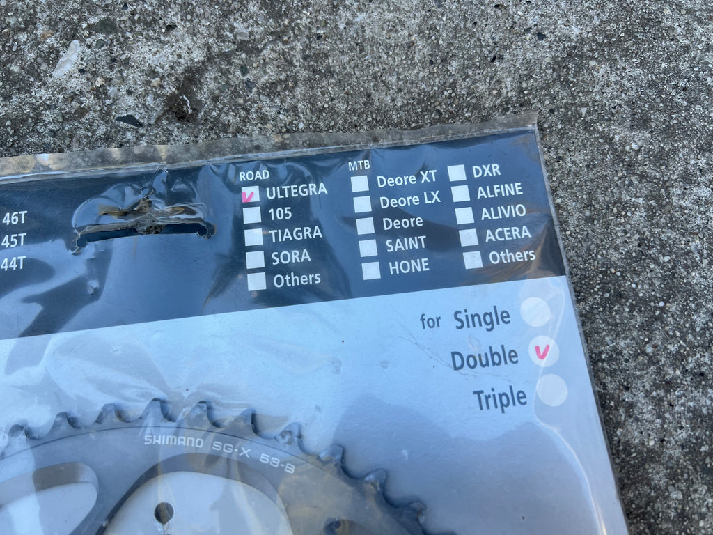 NEW NOS Shimano Ultegra FC-6600 53T 130 BCD SG-X Big Double Chainring