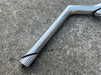 Used Nitto Dirt Drop Stem 26.0x100mm 1” Steerer Road Touring Gravel Bike Vintage Silver-Bicycle Bin