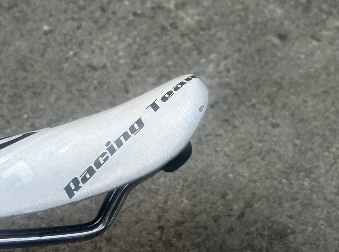 Selle San Marco Concor Light Racing Team Saddle White Retro Racing Vintage 213g - Image 9