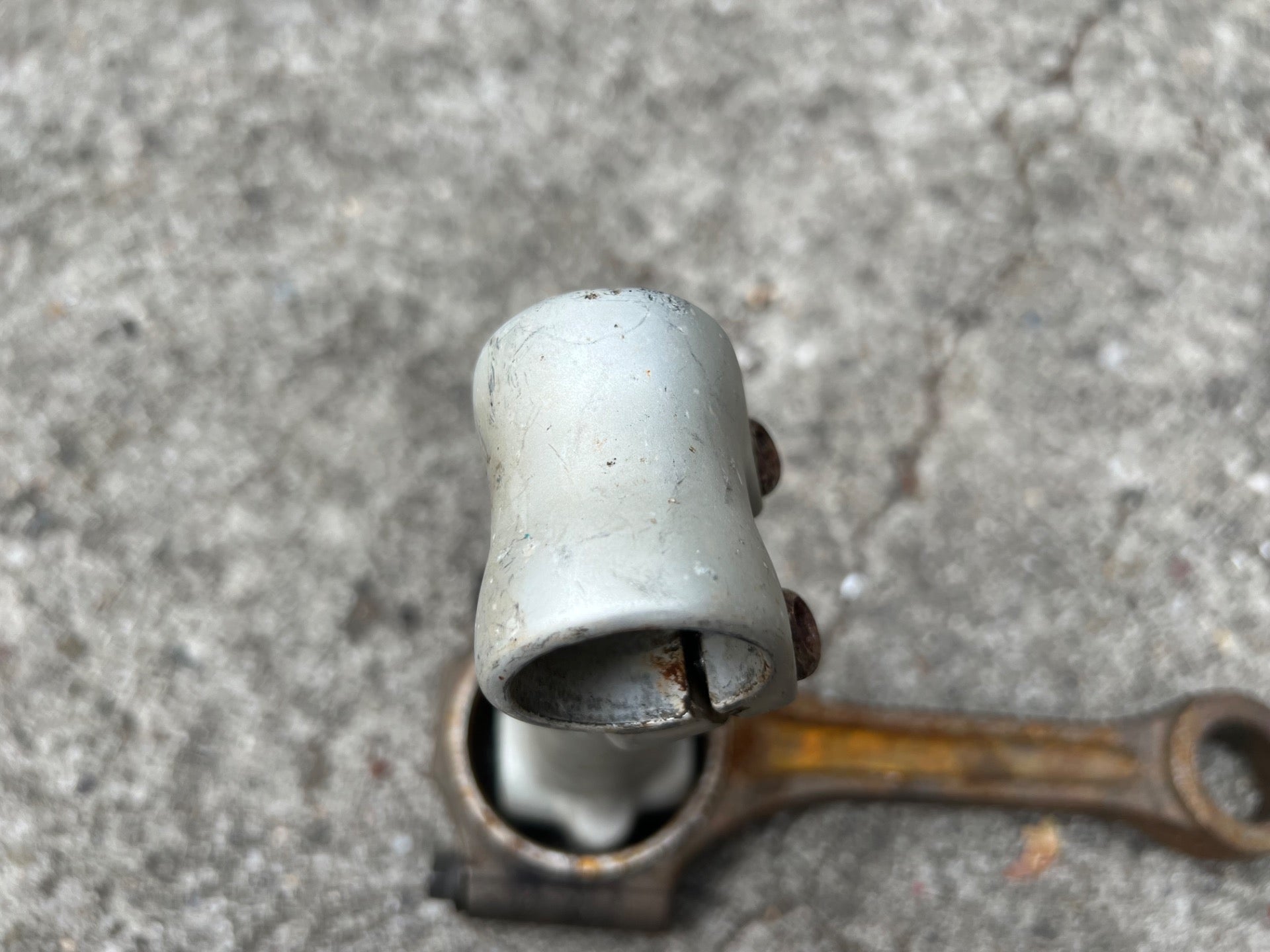Bontrager 25.4x135mm 1 1/8” Threadless Stem Vintage Retro MTB Mountain Bike Gray - Image 7