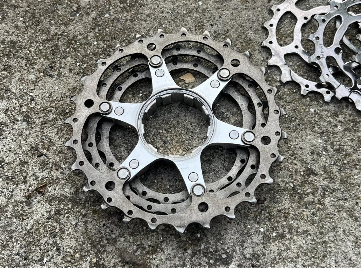 Shimano Dura Ace CS-7900 11-27T 10 Speed Cassette Titanium TI Road Bike Vintage - Image 7