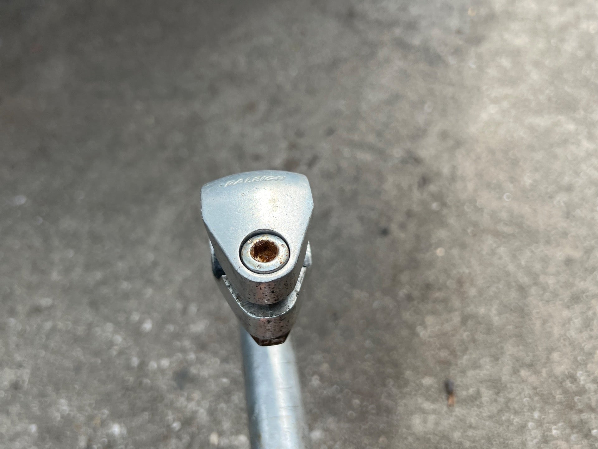 Vintage Raleigh Stem 85mm 26.0mm 1in Quill Road Touring Cruiser Bike Silver Gray - Image 7