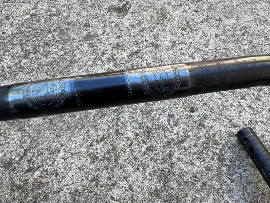 Belleri Drop Bars Vintage 25.0mm Clamp 395mm Width Vintage Road Bike Black Race - Image 7