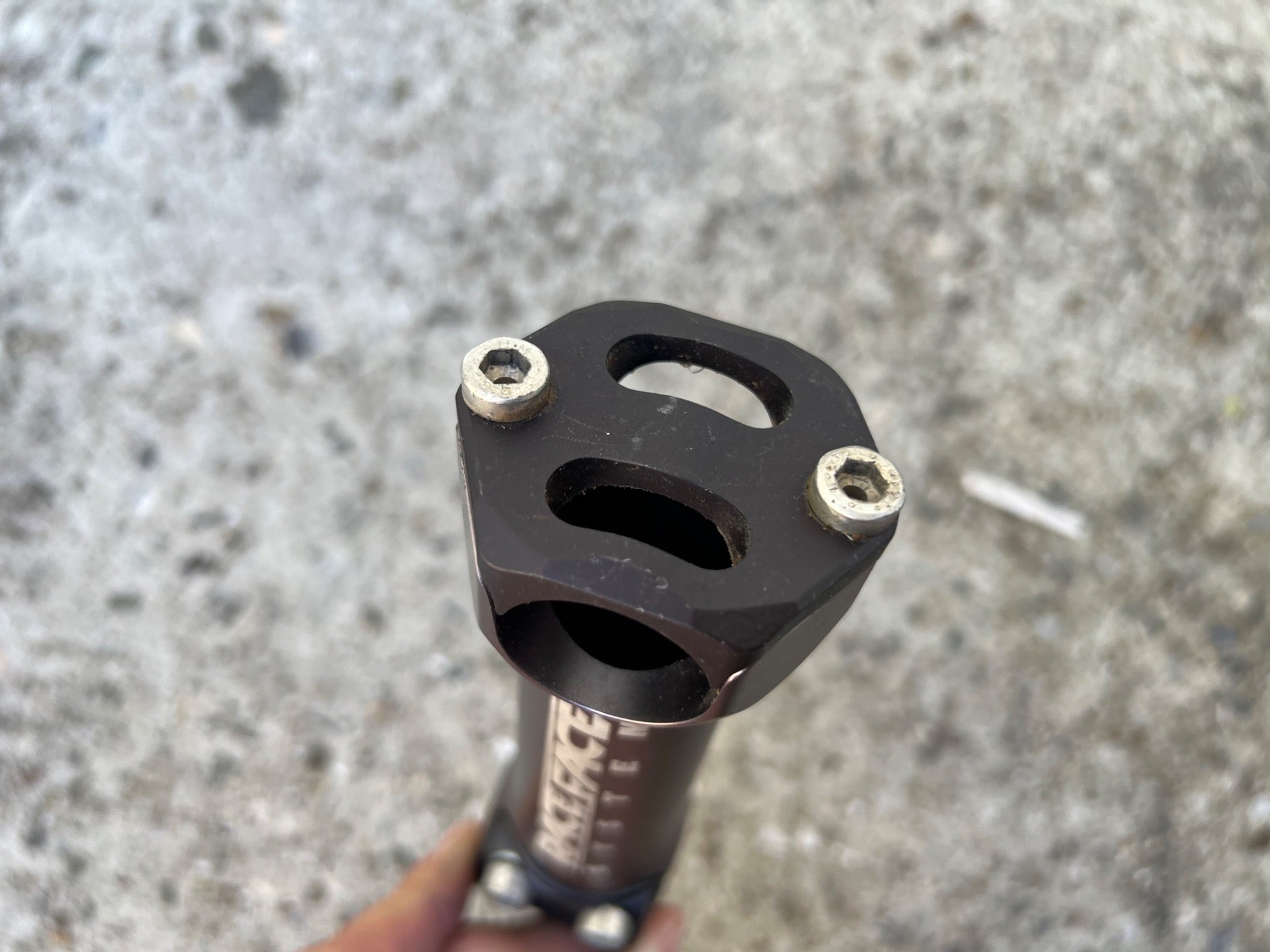 Raceface System Stem 135x25.4mm 1 1/8” Threadless 5 Deg Black Silver MTB Vintage - Image 7