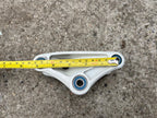 Used 2013 Trek Rear Suspension Rocker Arm Linkage Piece White Blue Bearings-Bicycle Bin