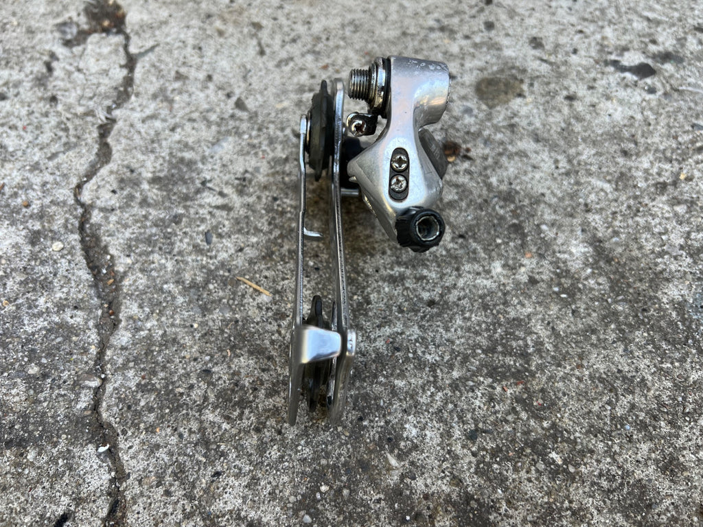 Used Shimano Deore XT RD-M735 Rear Derailleur 7 Speed Vintage MTB Retro Mountain Bike-Bicycle Bin