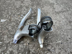 Used Shimano BL-Z304 Z Series Drop Bar Brake Levers Pair Vintage Retro Silver Road-Bicycle Bin