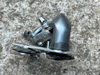 Used Shimano RD-6401 Short Cage Rear Derailleur 8 Speed Vintage Retro Road Bike Gray-Bicycle Bin