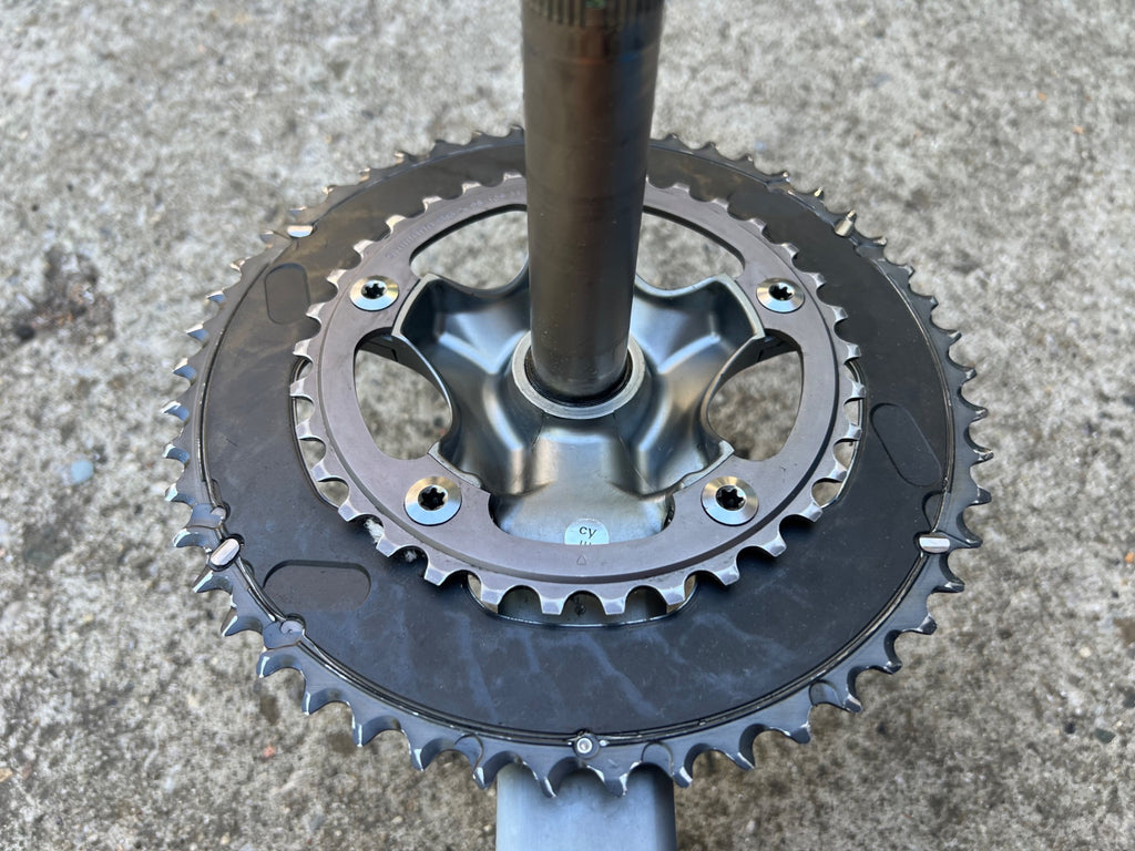 Shimano Ultegra FC-6750 34/50T 172.5mm Crankset 24mm Double 9/10 Speed Road Gray - Image 15