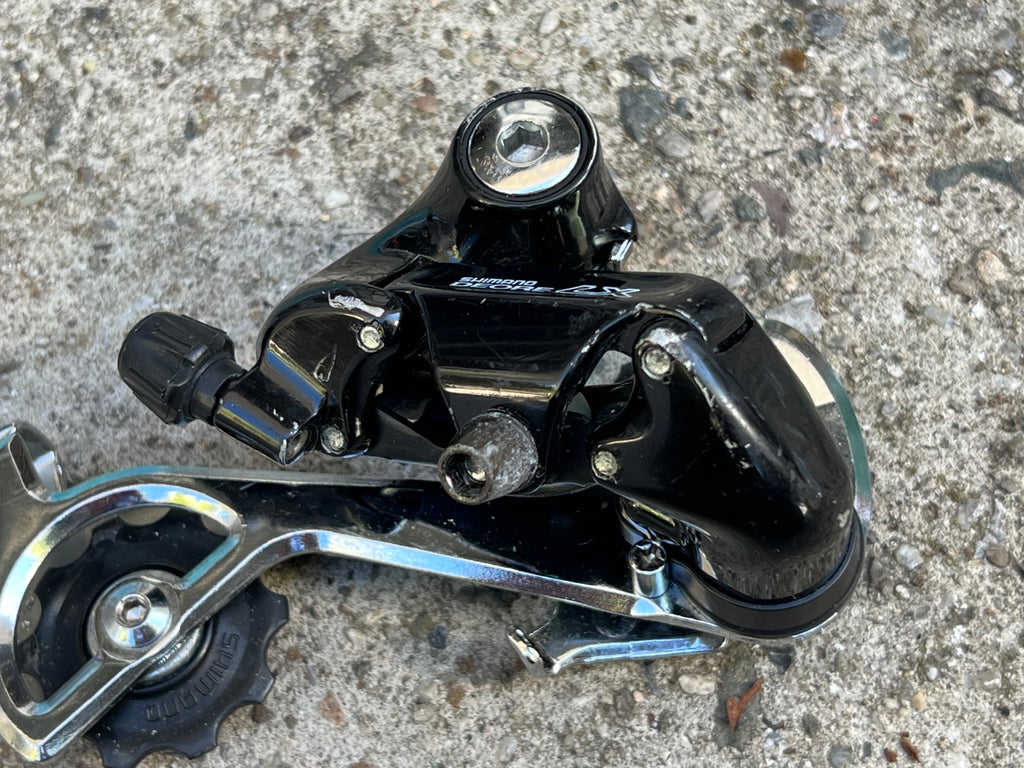 Used Shimano Deore LX RD-M560 Rear Derailleur 7 Speed Vintage Retro Mountain Bike-Bicycle Bin