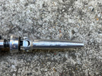 Used Zipp 18H Hole Front Hub & Quick Release 188 182 Style Silver Road Cycling Race-Bicycle Bin