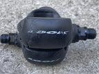 Used LOOK Clipless Black Vintage Retro Road Gravel Plastic Steel Tension Adjustement-Bicycle Bin