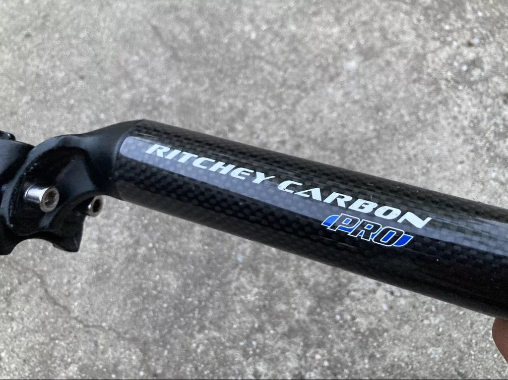 NICE Ritchey Carbon Pro Seatpost 31.6x300mm Black MTB XC Race Gravel CX Vintage - Image 7
