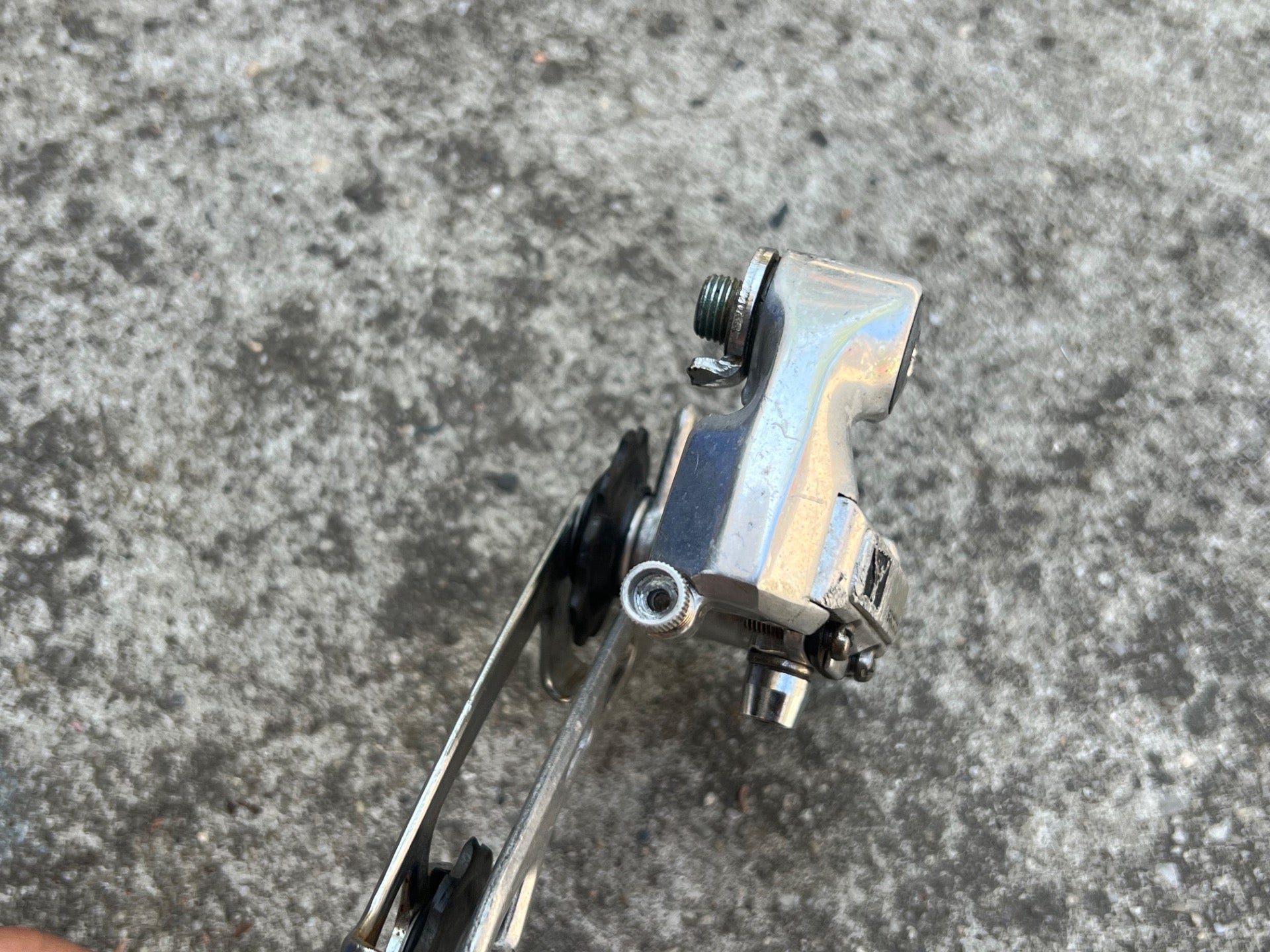 Shimano RD-M700 Deerhead Rear Derailleur Long Cage Retro Deore XT MTB - Image 8