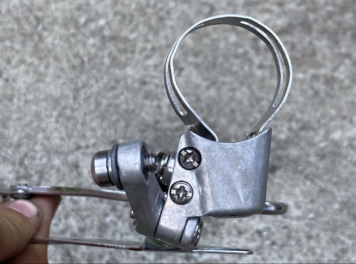 Shimano Deore FD-MT60 31.8mm Front Derailleur Bottom Pull Band Clamp Triple - Image 7