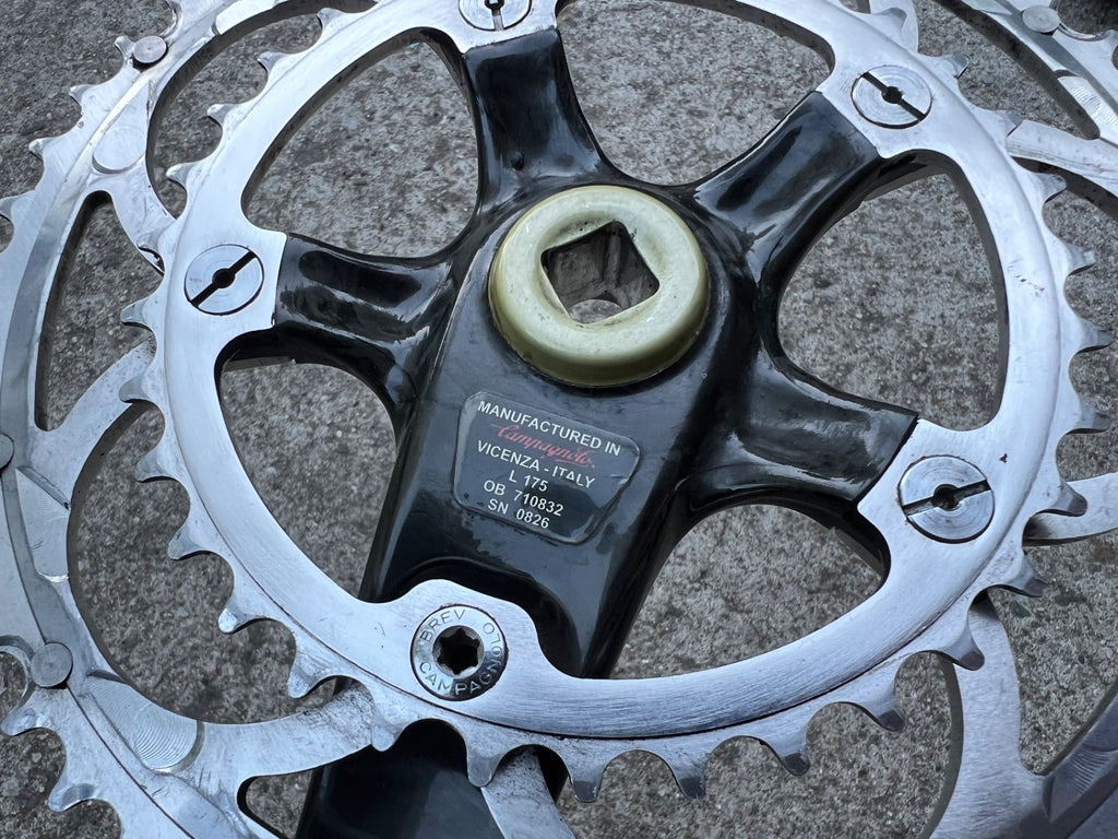 Campagnolo Chorus CT 175mm 50/34T Carbon Crankset Double Road 10 Speed EPS Black - Image 12