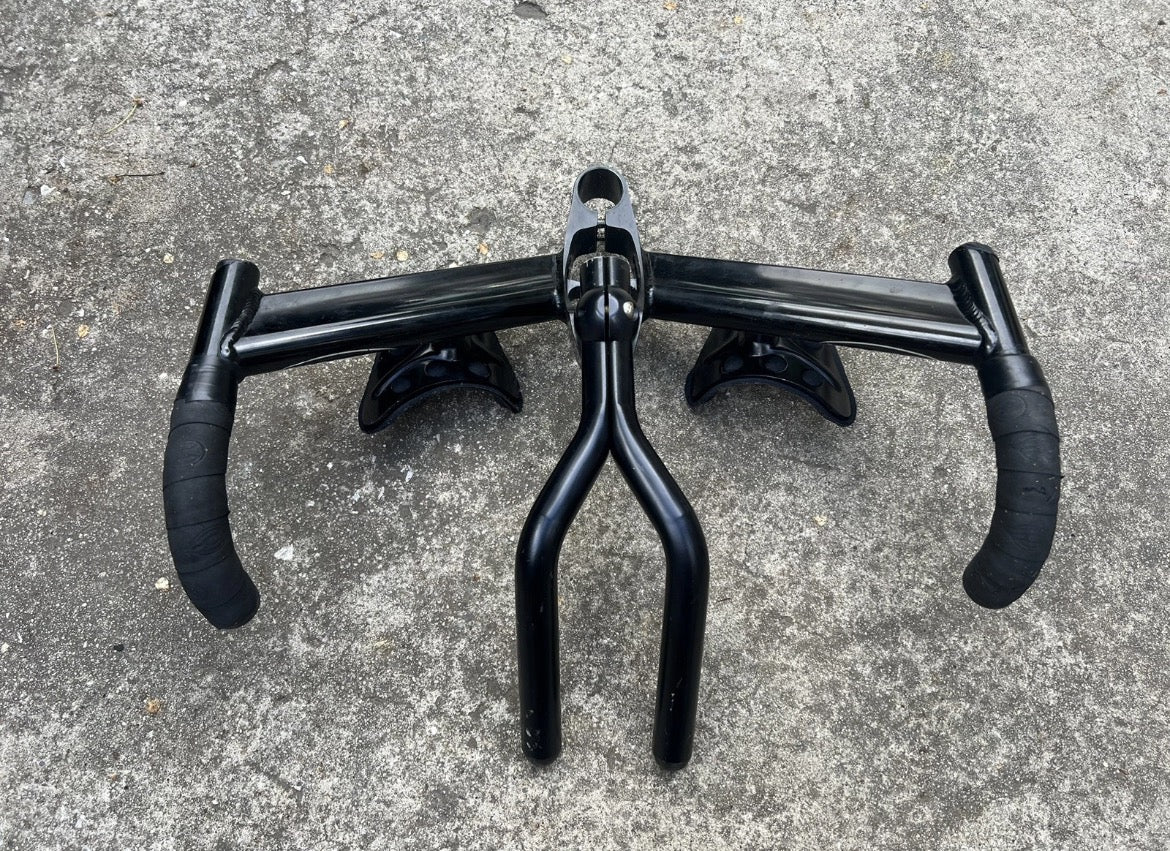 Cinelli Angel Bar Aero Pursuit Integrated Alter Stem Pista Track TT 1 1/8” Road - Image 13