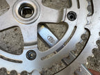 Used SR Apex RG Crankset 170mm 52-40T Double Vintage Road Touring Bike Silver Gray-Bicycle Bin