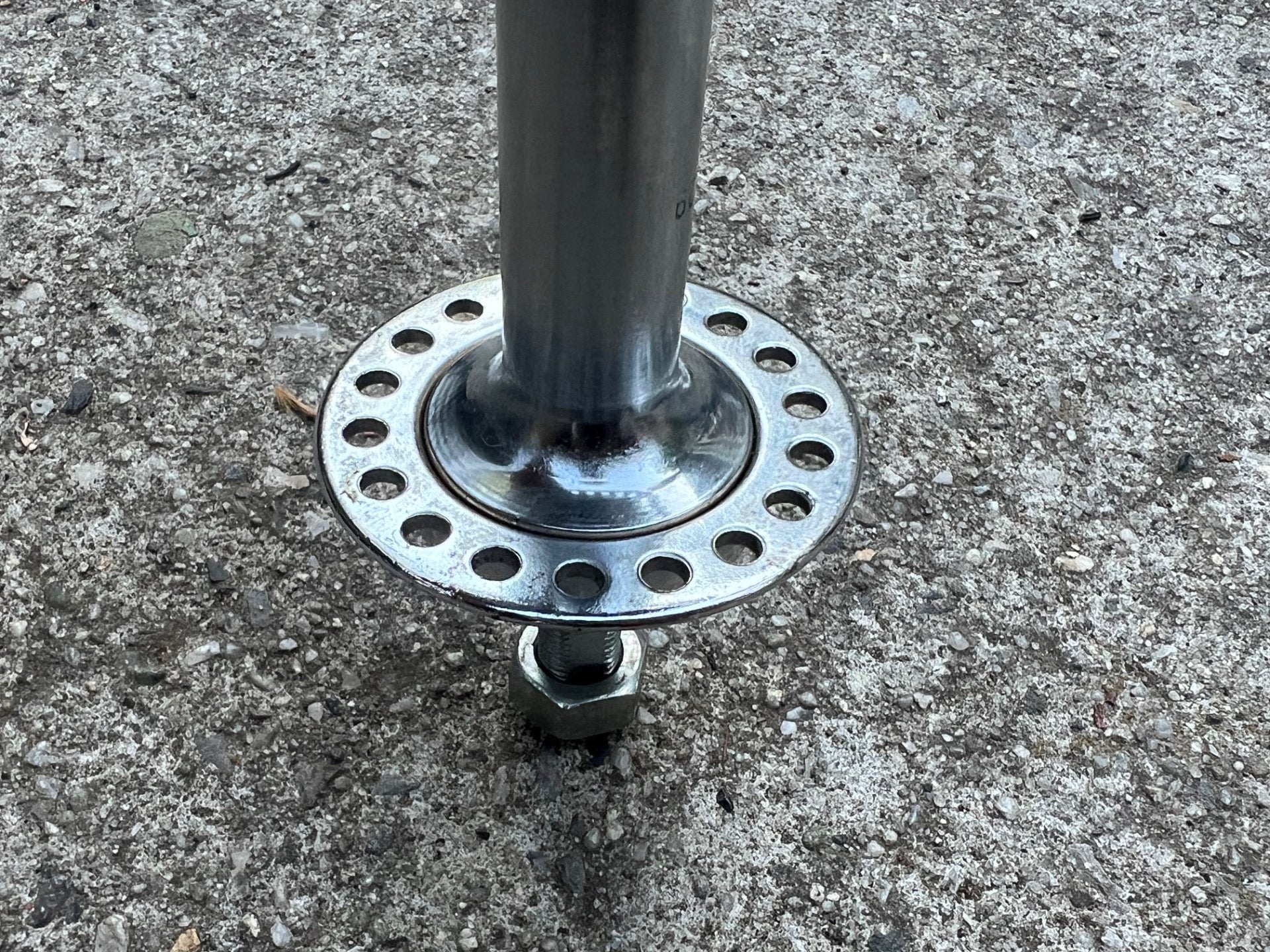 NOS NEW Union Front Hub 93mm 96mm 36H Steel Vintage Retro Chrome Cruiser Bike  - Image 7