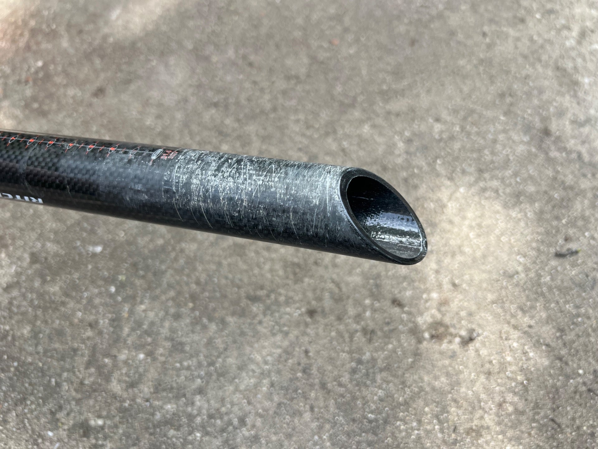 Ritchey WCS Carbon Seatpost 31.6x300mm Black Gravel Road CX XC Fiber NO HEAD  - Image 7