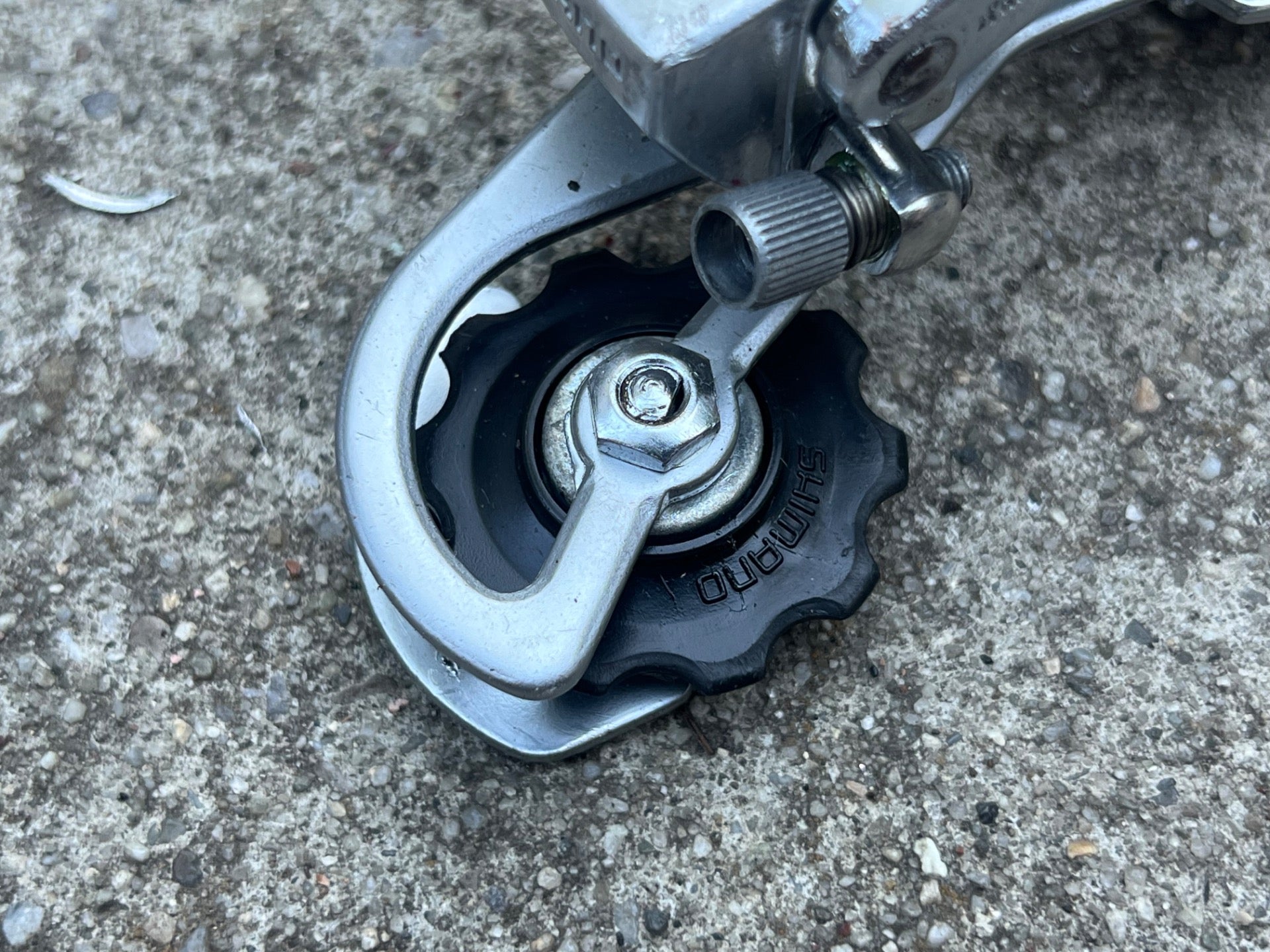 REBUILT Shimano Deore DE20 Touring Road Rear Derailleur Long Cage Vintage Retro  - Image 7