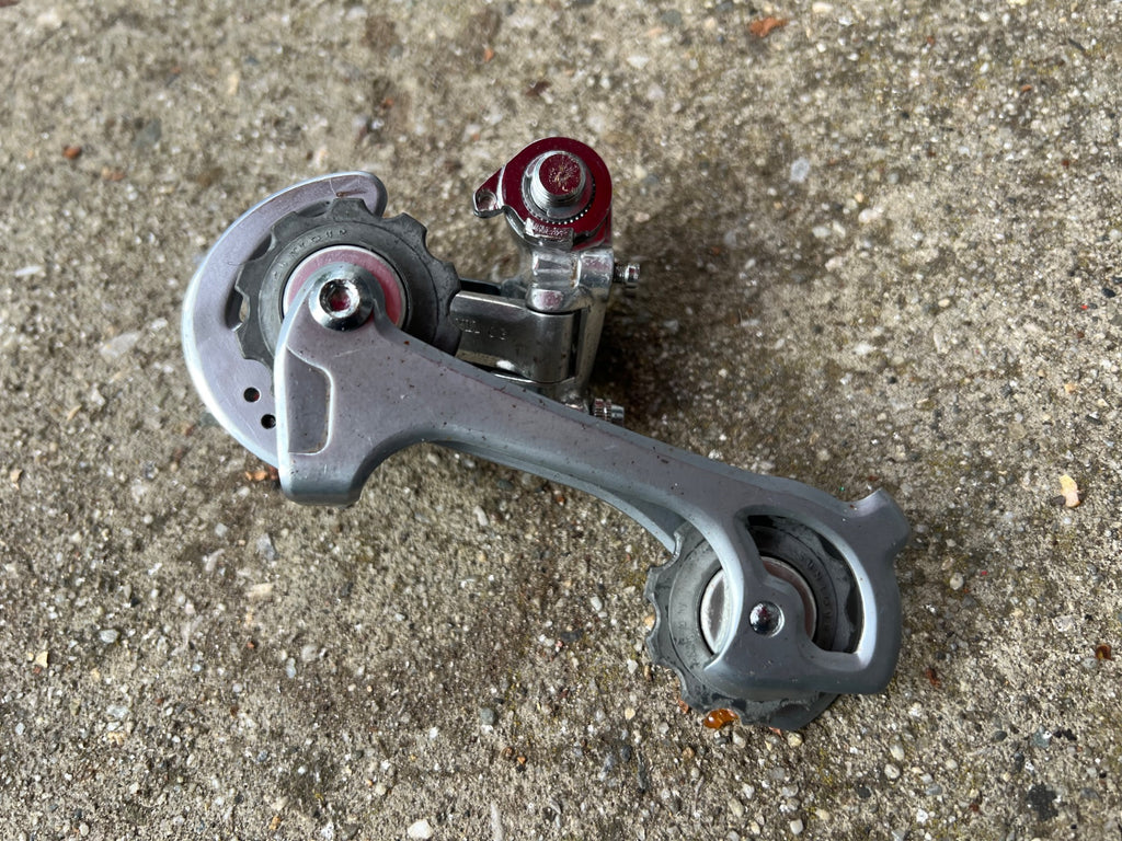 Used REBUILT Suntour XC Sport 7000 Rear Derailleur 6 Speed Vintage MTB Long Cage-Bicycle Bin