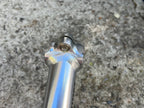 Used Control Tech 1” Threadless 130x26.0mm Stem Vintage Road Bike Track Silver Drop-Bicycle Bin