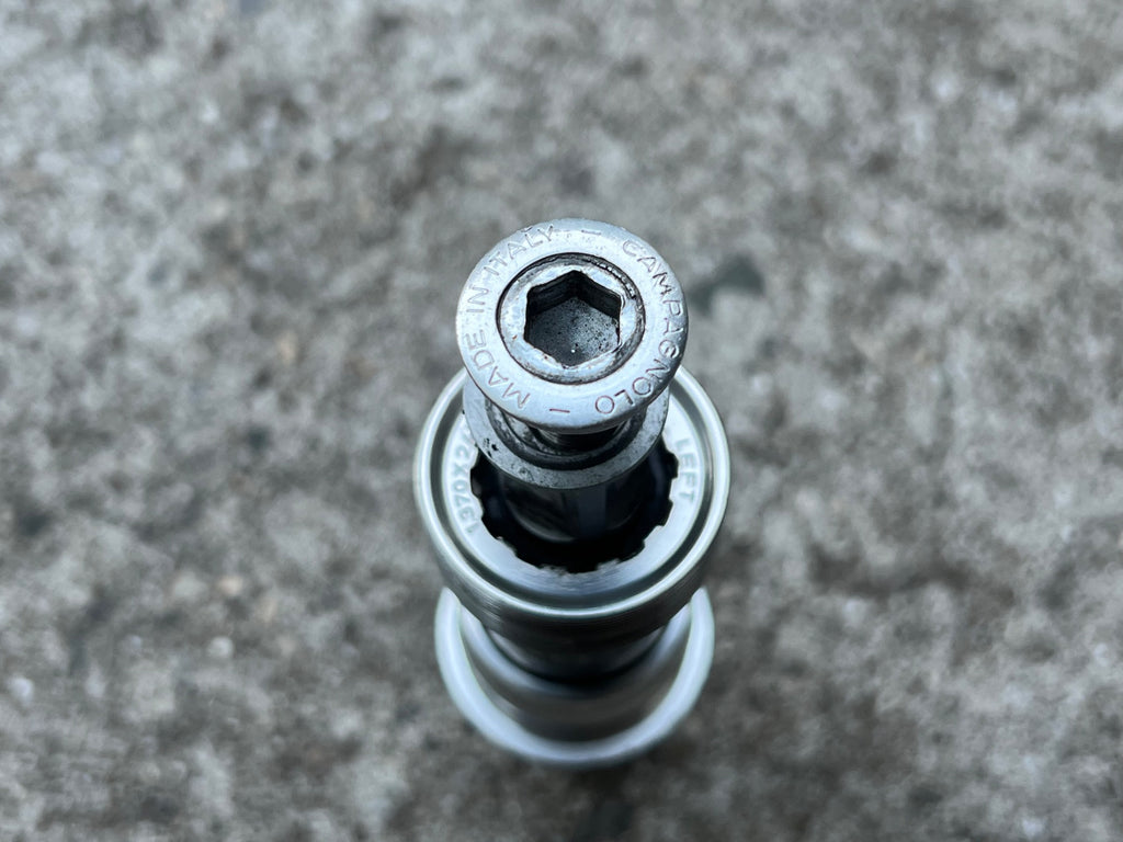 Campagnolo Record 68x102mm Bottom Bracket English Thread W Bolts Carbon Road  - Image 7