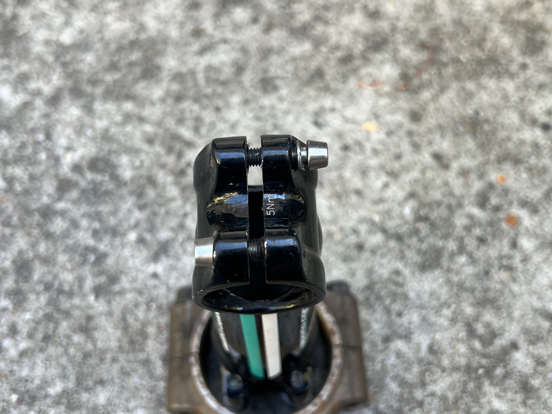 Bianchi Reparto Corse Stem 110x31.8mm 1 1/8” Threadless Black Celeste 7 Deg Road - Image 7