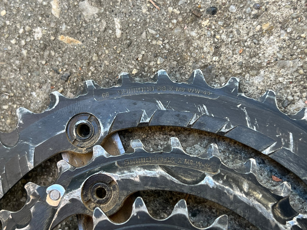 Shimano XTR FC-M960 22-32-44T 175mm Crankset Triple MTB 24mm Spindle Hollowtech  - Image 11