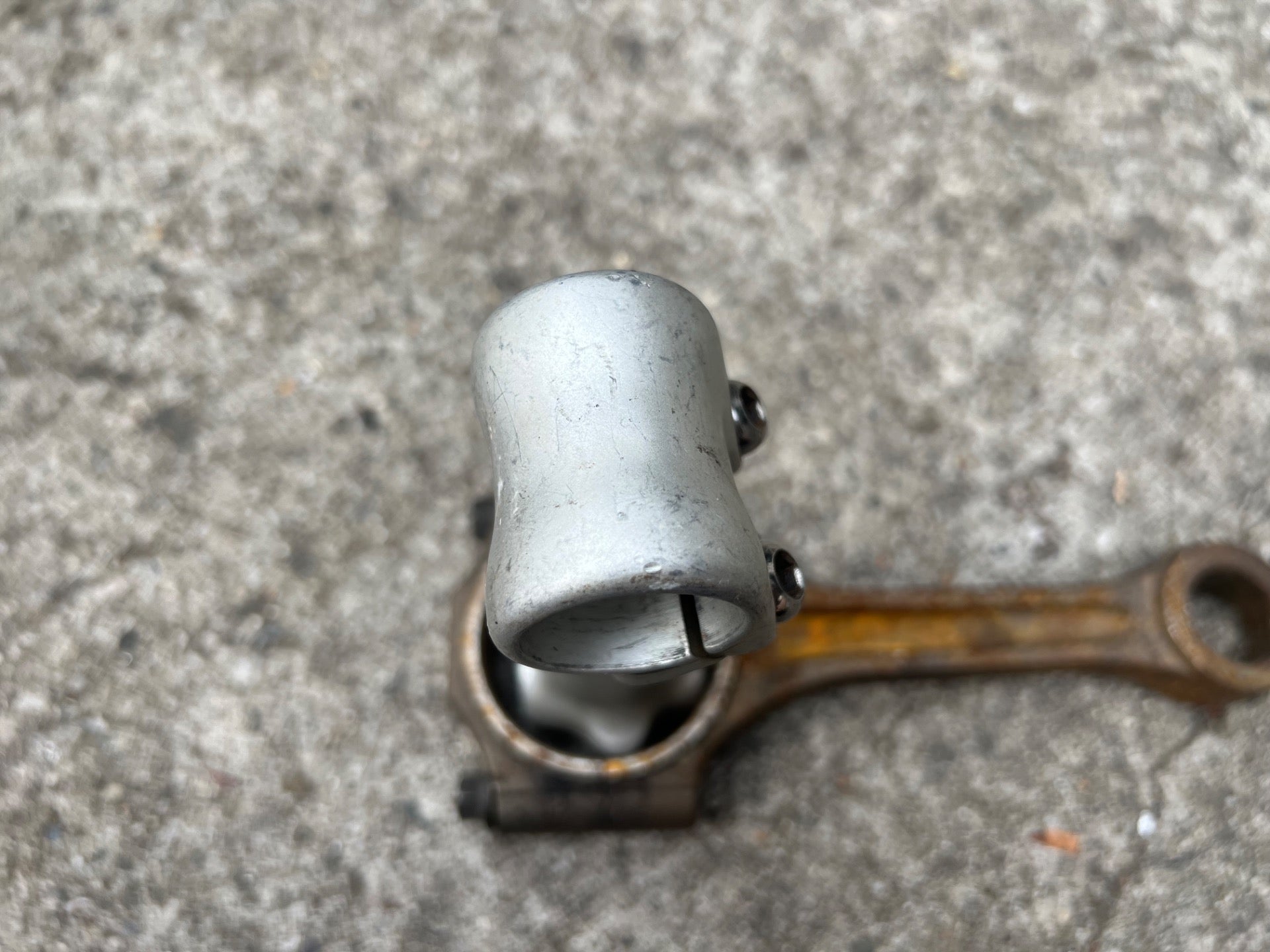Bontrager 25.4x120mm 1 1/8” Threadless Stem Vintage Retro MTB Gray Mountain Bike - Image 7