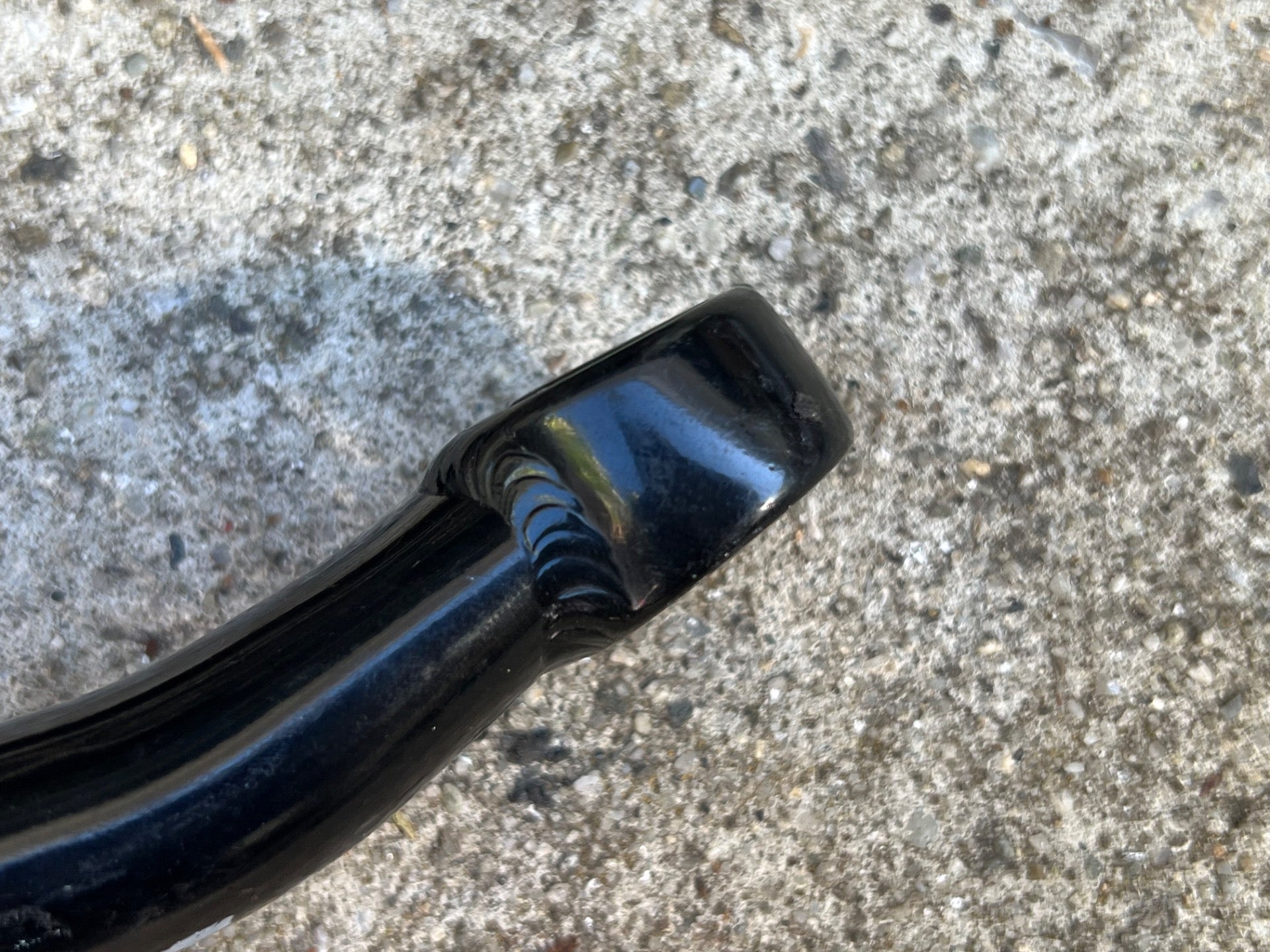 Onza Aluminum Bar Ends Black Vintage MTB Mountain Bike Angled Retro 22.2 - Image 7