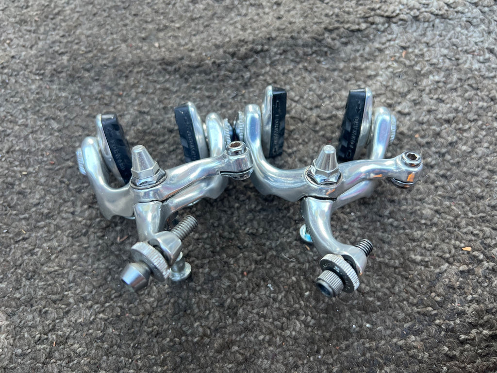 Dia Compe AC300G Side Pull Single Pivot Brake Set Brakes Vintage Silver Road  - Image 7