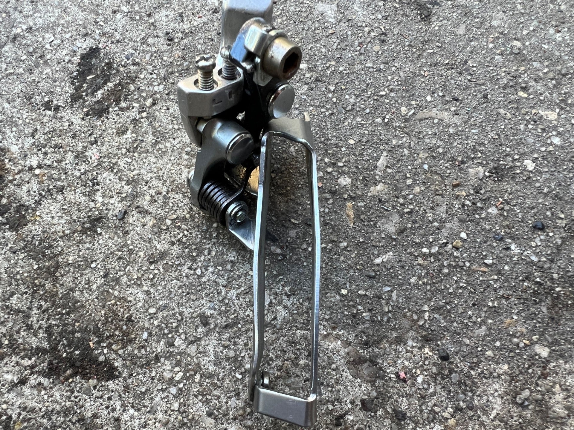 Shimano 105 FD-1055 Braze On Bottom Pull 2x7 Front Derailleur Double Road Bike  - Image 7