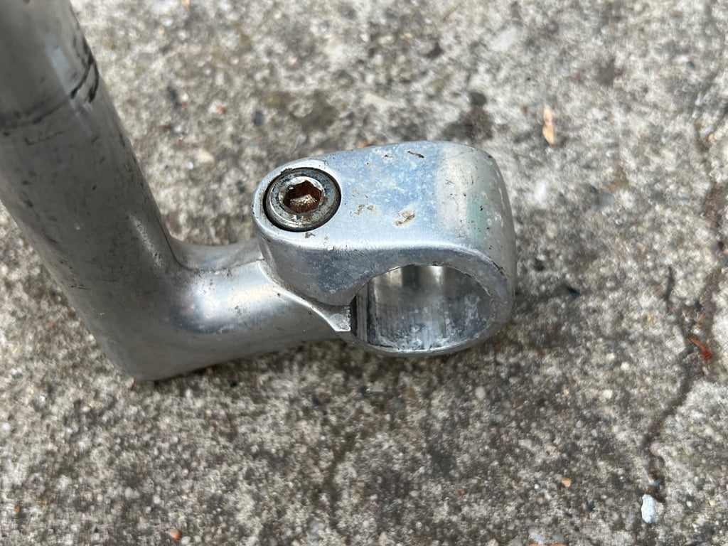 SR Custom 26.0x60mm 1in Quill Stem Vintage Road Bike Gray Silver Drop Retro - Image 7