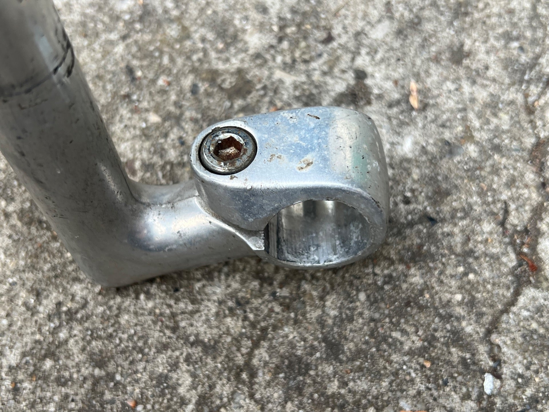 SR Custom 26.0x60mm 1in Quill Stem Vintage Road Bike Gray Silver Drop Retro - Image 7