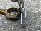 Used Shimano Deore DX FD-M650 34.9mm Bottom Pull Front Derailleur Triple Top MTB-Bicycle Bin