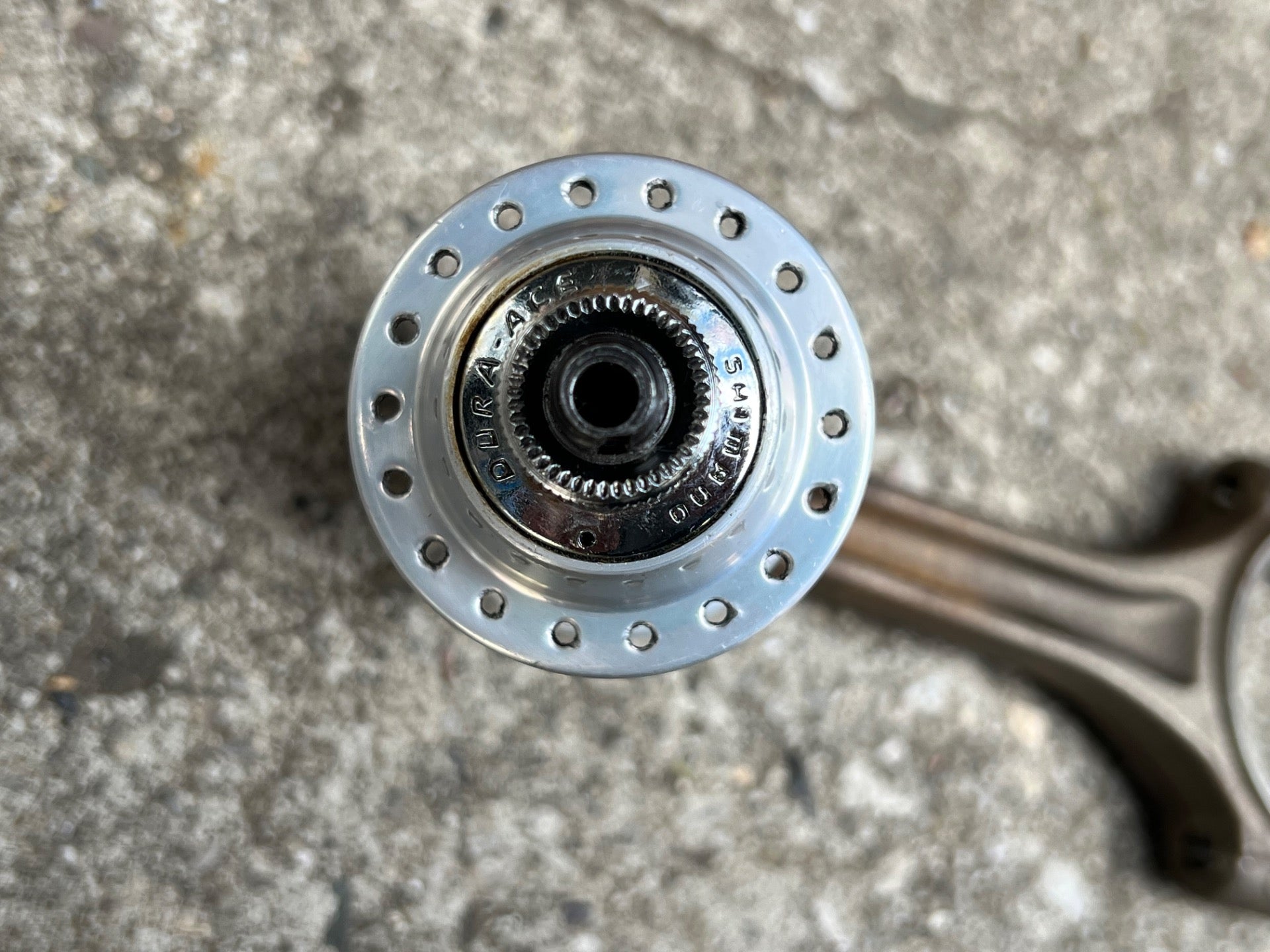 Shimano Dura Ace 36H First Gen Generation Rear Hub 126mm Low Flange 5 Speed   - Image 7