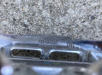 Used Shimano 600 PD-6400 Toe Clip Pedals Vintage Road Bike Retro Chrome Silver-Bicycle Bin