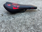 Used Sdg Fly Jr Black Red 125mm Kids Saddle MTB Mountain Bike Racing Kid’s-Bicycle Bin