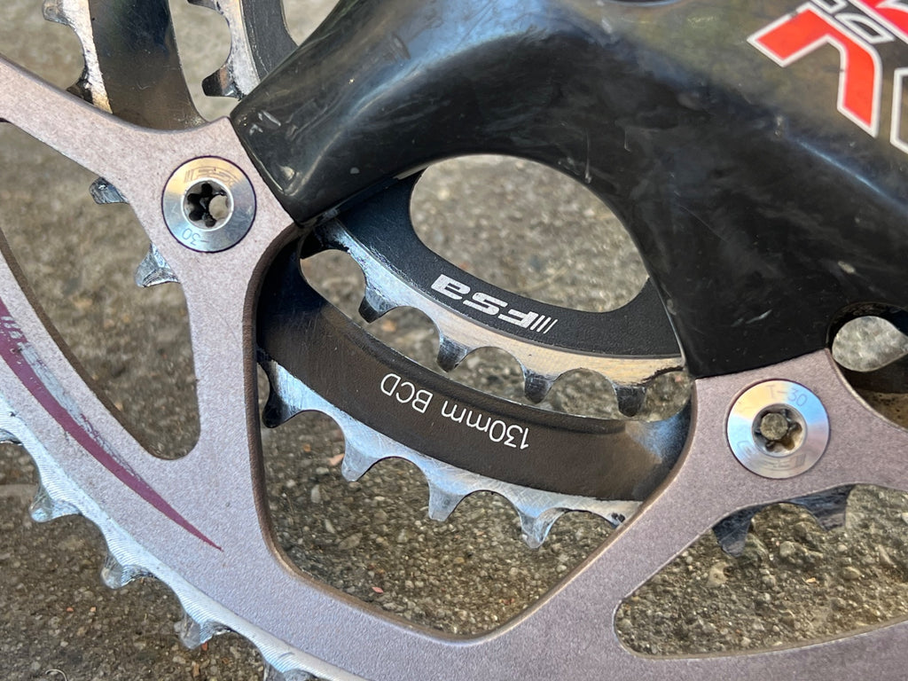 FSA SLK Carbon Triple Crankset 30-39-50T 10 Speed 170mm Road GXP Touring Gravel - Image 14