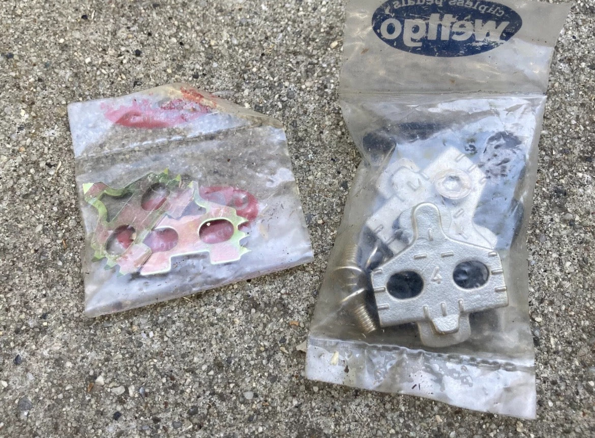 NOS NEW Wellgo WPD-M9 Clipless Pedals & Cleats MTB Gravel Vintage Retro - Image 7