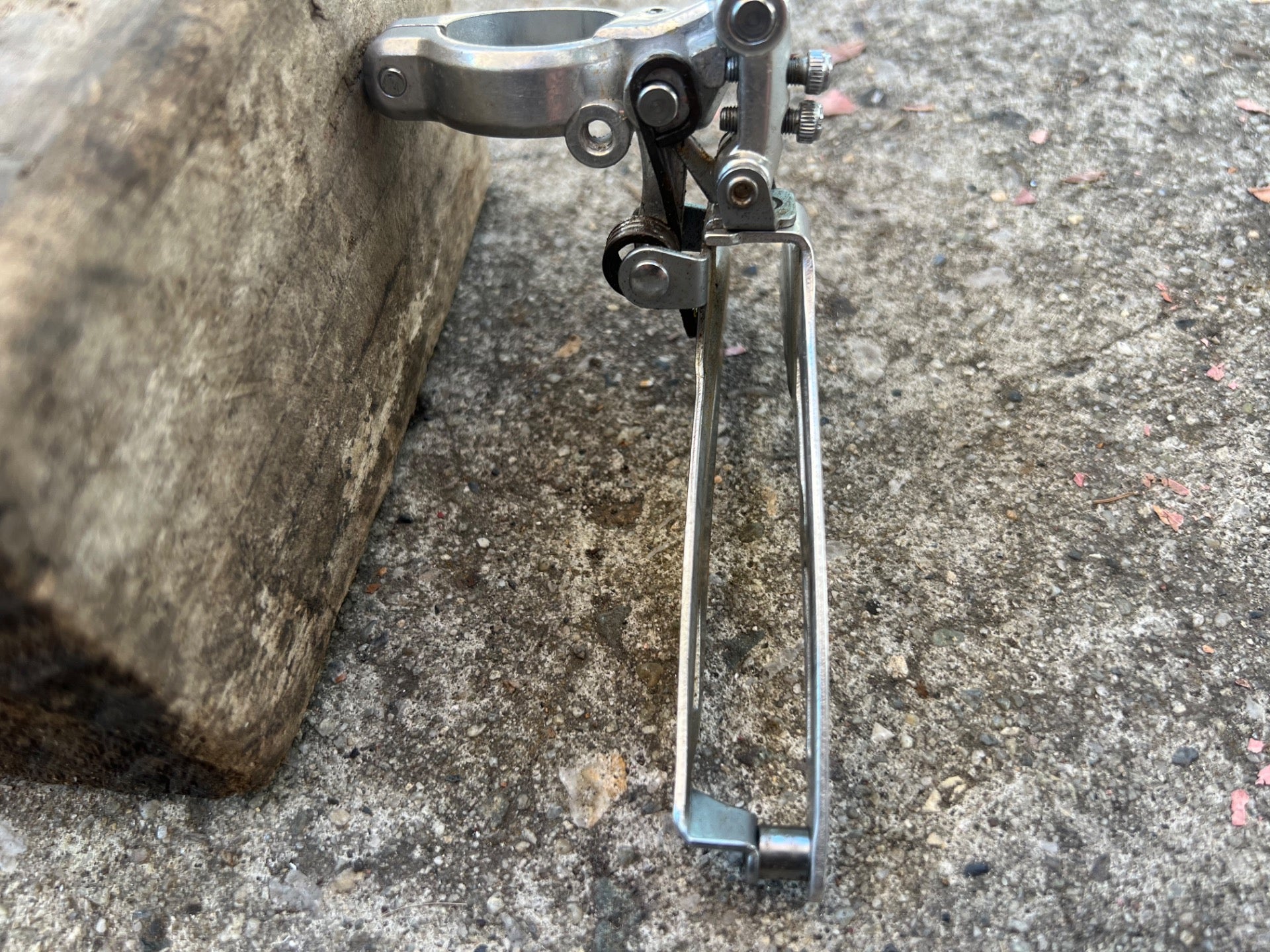 VGC Suntour Mountech Front Derailleur 28.6mm Vintage MTB ATB Triple Bottom Pull  - Image 7