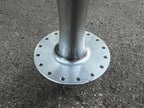 Used Bianchi Pista 100mm 32H Hole High Flange Front Hub Track Bolt On Silver Solid-Bicycle Bin